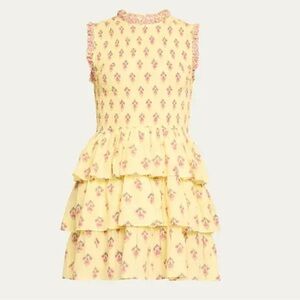 Alix of Bohemia “Caeli Primrose Bhutti Mini Dress”